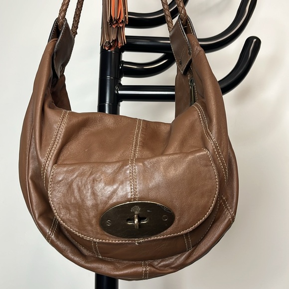 Mulberry Tan Leather Shoulder Bag - Picture 2 of 3